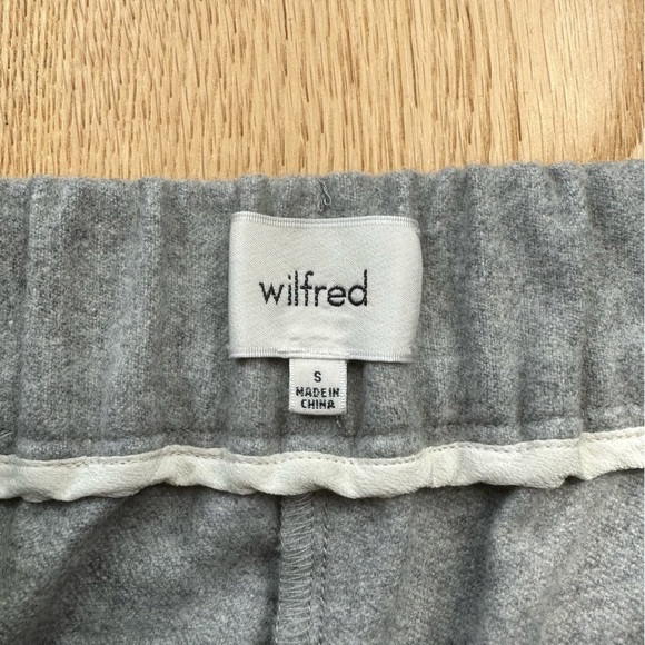 ARITZIA WILFRED LIGHT GREY TROUSER - S - Picture 9 of 13